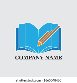 Vektorillustration-Illustration des Gemeinschaftslogos für das Bildungsbuch Symbol