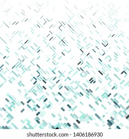 Vector illustration of a complex pixel pattern reminiscent of a maze. Abstract geometric background.