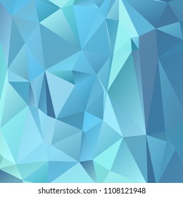 Vector illustration of a complex polygonal surface. Creative background in a low poly style. Crumpled colorful backdrop consisting of triangles of different sizes and colors. Geometrical wallpaper.