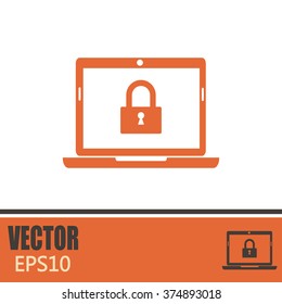 Vector illustration of a computer