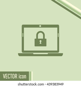 Vector illustration of a computer