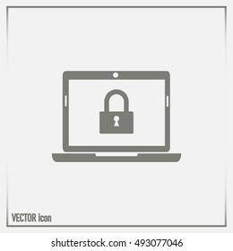 Vector illustration of a computer