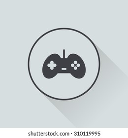 vector illustration of computer technology modern icon