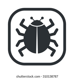 vector illustration of computer technology modern icon