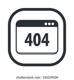 vector illustration of computer technology modern icon