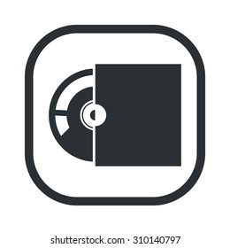 vector illustration of computer technology modern icon