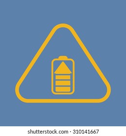 vector illustration of computer technology modern icon
