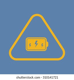 vector illustration of computer technology modern icon