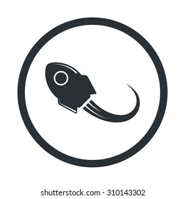 vector illustration of computer technology modern icon