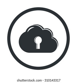 vector illustration of computer technology modern icon