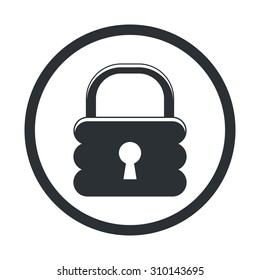 vector illustration of computer technology modern icon