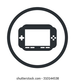 vector illustration of computer technology modern icon