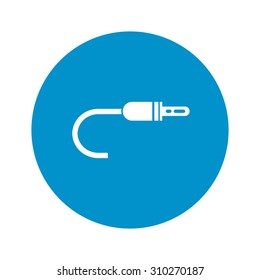 vector illustration of computer technology modern icon
