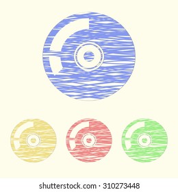 vector illustration of computer technology modern icon vector illustration of computer technology modern icon