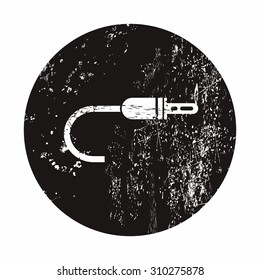 vector illustration of computer technology modern icon