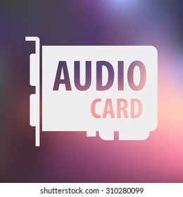 vector illustration of computer technology modern icon