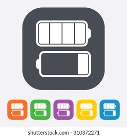 vector illustration of computer technology modern icon