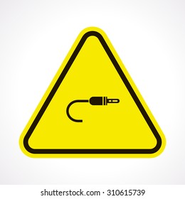 vector illustration of computer technology modern icon