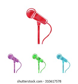 vector illustration of computer technology modern icon