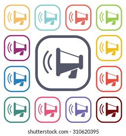 vector illustration of computer technology modern icon