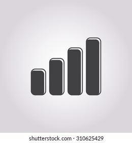 vector illustration of computer technology modern icon