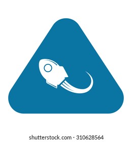 vector illustration of computer technology modern icon