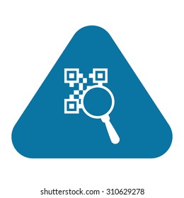 vector illustration of computer technology modern icon