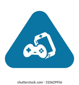 vector illustration of computer technology modern icon