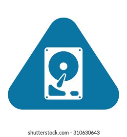 vector illustration of computer technology modern icon