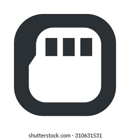 vector illustration of computer technology modern icon