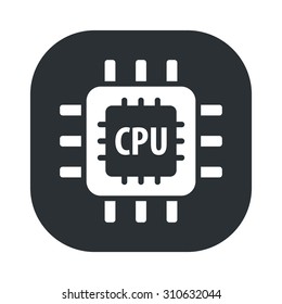 vector illustration of computer technology modern icon