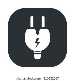 vector illustration of computer technology modern icon