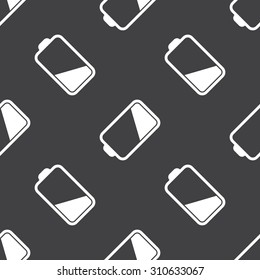 vector illustration of computer technology modern icon