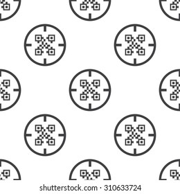 vector illustration of computer technology modern icon