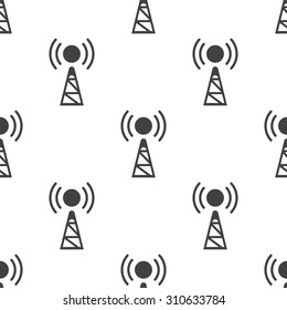 vector illustration of computer technology modern icon