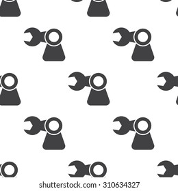 vector illustration of computer technology modern icon