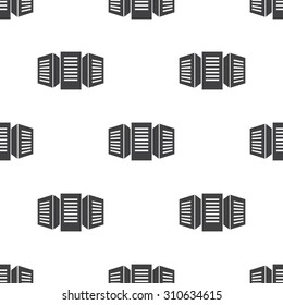 vector illustration of computer technology modern icon