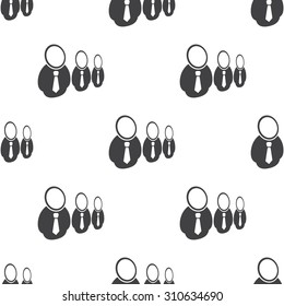 vector illustration of computer technology modern icon