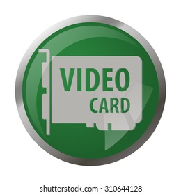 vector illustration of computer technology modern icon