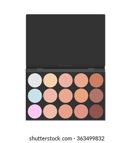 Vector Illustration of concealer makeup
