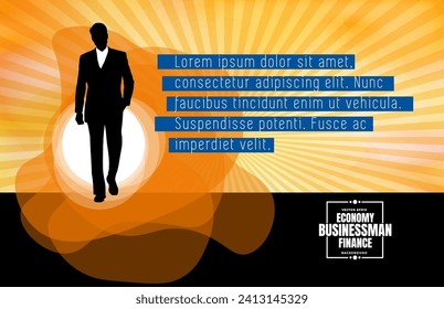 Vector illustration concept of business people. Easy to use for website, banner, landing page, brochure, print, mobile, app, poster.