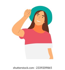 concepto de ilustración vectorial de la celebración del día de la independencia de indonesia