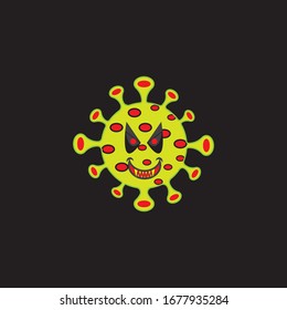 Vector Illustration concept coronavirus COVID-19. Illustration graphic vector of corona virus, corona virus infection.
