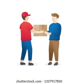 96,475 Man giving box Images, Stock Photos & Vectors | Shutterstock