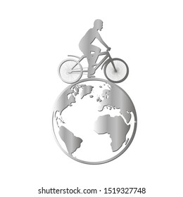 vector illustration. concept of ecology and green planet. flat style