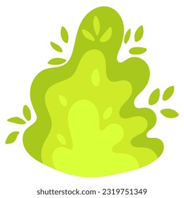Ilustración vectorial del concepto de ecología, cero residuos y sostenibilidad para impresión, diseño, tarjeta de felicitación, pegatina, ícono.