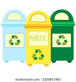 Vector illustration of Concept of ecology, zero waste and sustainability for print ,design, greeting card,sticker,icon.