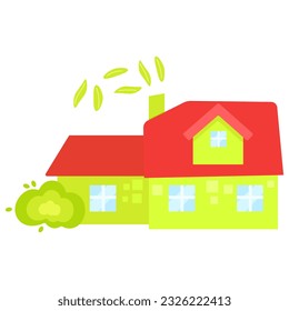 Ilustración vectorial del concepto de ecología, cero residuos y sostenibilidad para impresión, diseño, tarjeta de felicitación, pegatina, ícono.