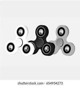 Vector illustration concept Hand spinning machine