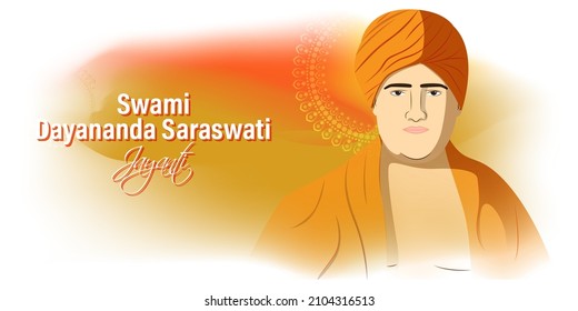 dayanand saraswati clipart people